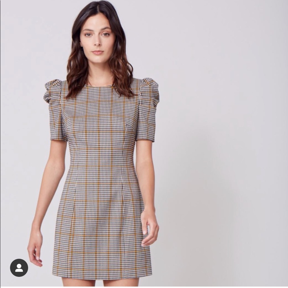 Amanda uprichard puff sleeve dress